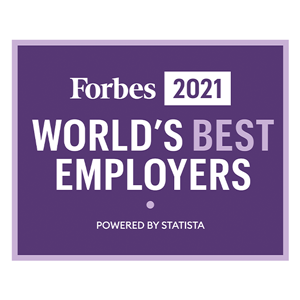 Forbes 2021 World's Best Employers